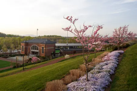 Speculative photos are taken on Liberty University’s Main Campus on April 04, 2023. (Photo by: Chase Gyles)