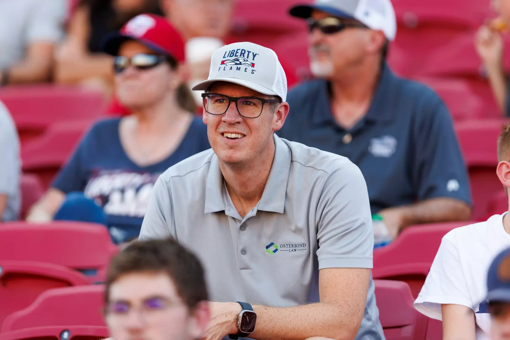 The Fall 2023 Fan Appreciation Day is photographed as the Liberty University Football Team scrimmages against themselves in Williams Stadium on August 18, 2023. (Photo by: Chase Gyles)