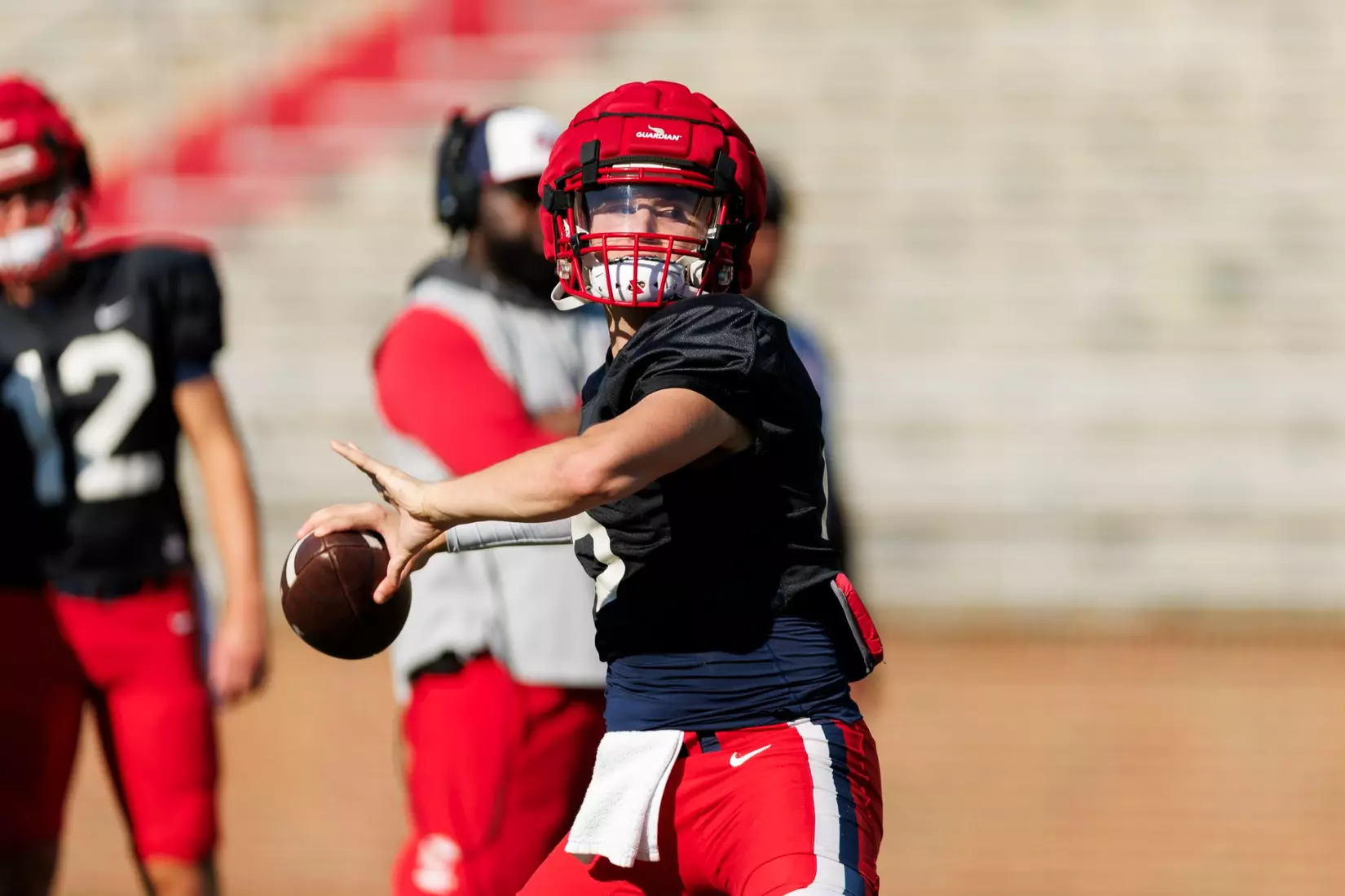 The Fall 2023 Fan Appreciation Day is photographed as the Liberty University Football Team scrimmages against themselves in Williams Stadium on August 18, 2023. (Photo by: Chase Gyles)