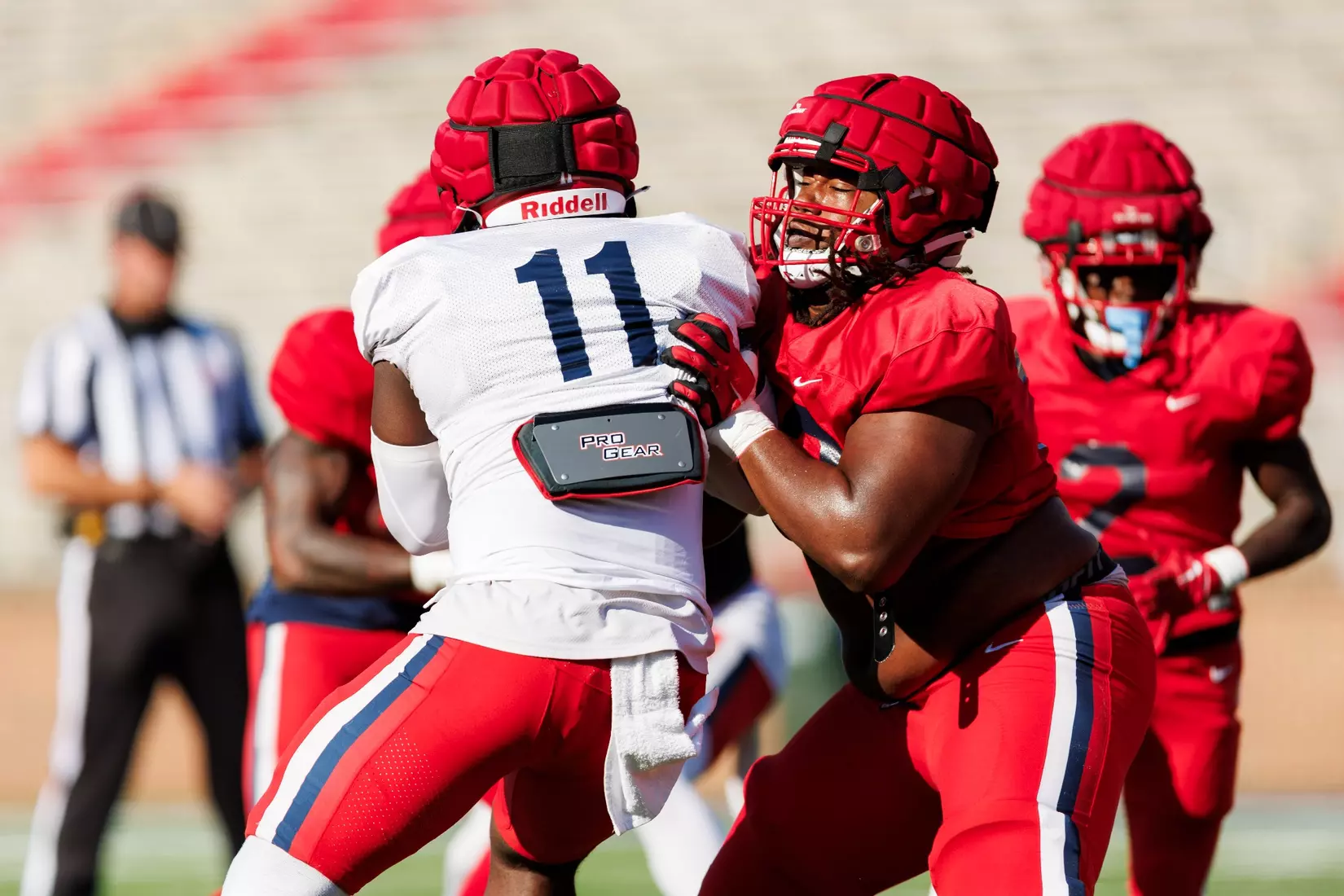 The Fall 2023 Fan Appreciation Day is photographed as the Liberty University Football Team scrimmages against themselves in Williams Stadium on August 18, 2023. (Photo by: Chase Gyles)