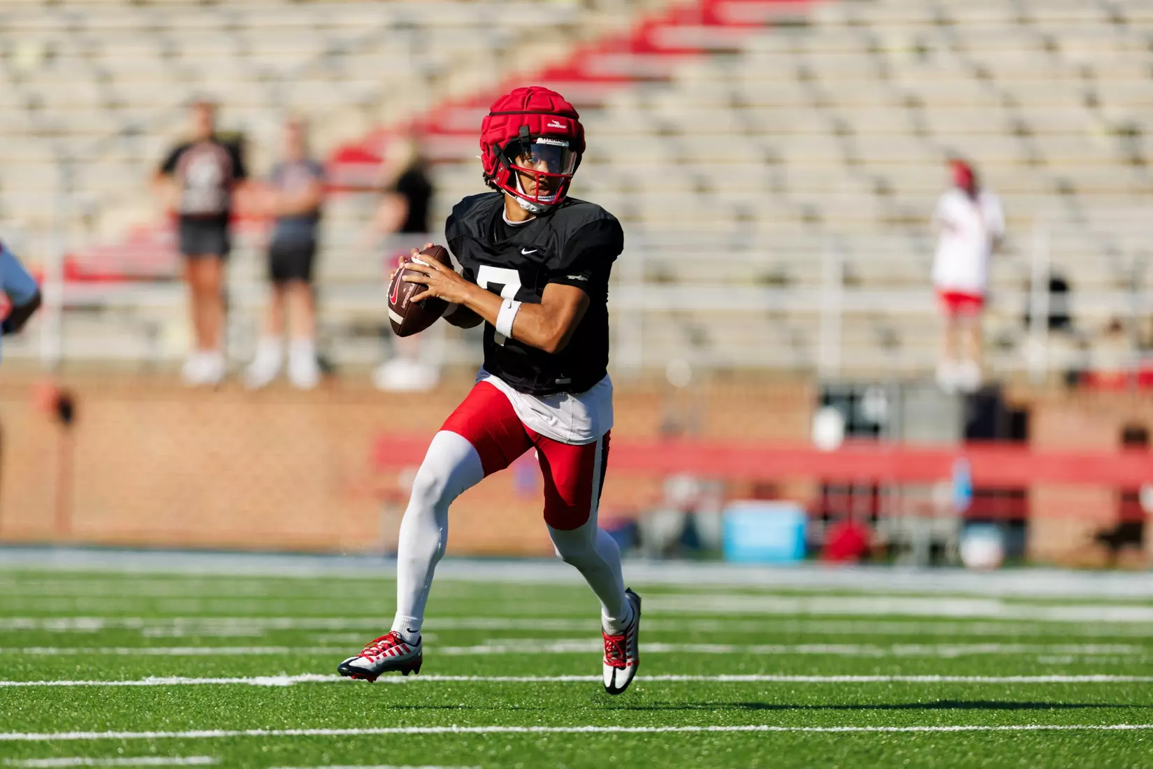 The Fall 2023 Fan Appreciation Day is photographed as the Liberty University Football Team scrimmages against themselves in Williams Stadium on August 18, 2023. (Photo by: Chase Gyles)