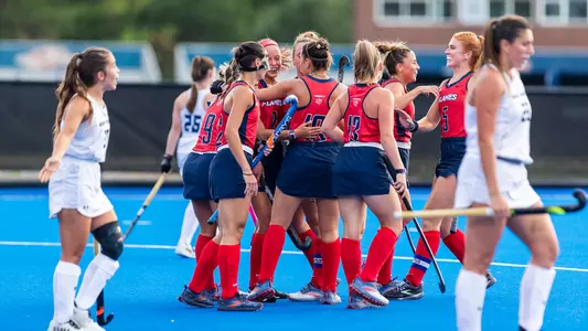Liberty Flames Field Hockey hosts Kent State University on August 25, 2023. (Photo by Brooke McDuffee)