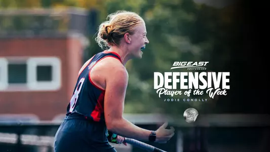 Jodie Conolly BIG EAST Defensive Player of the Week Sept. 12, 2023