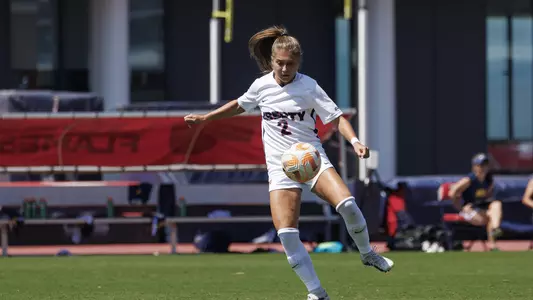 Liberty University’s Women’s Soccer team takes on the West Virginia University Women’s Soccer team in Osborne Stadium on September 03, 2023 (Photo by: Chase Gyles)