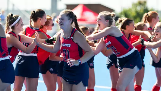 Liberty Flames Field Hockey hosts Old Dominion on September 15, 2023. (Photo by Brooke McDuffee)