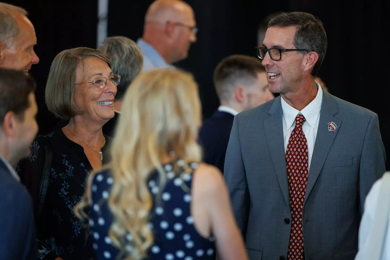 The 2023 Athletics Hall of Fame Banquet is photographed in the Alumni Ballroom on September 8th, 2023. (Photo by: Matt Reynolds)