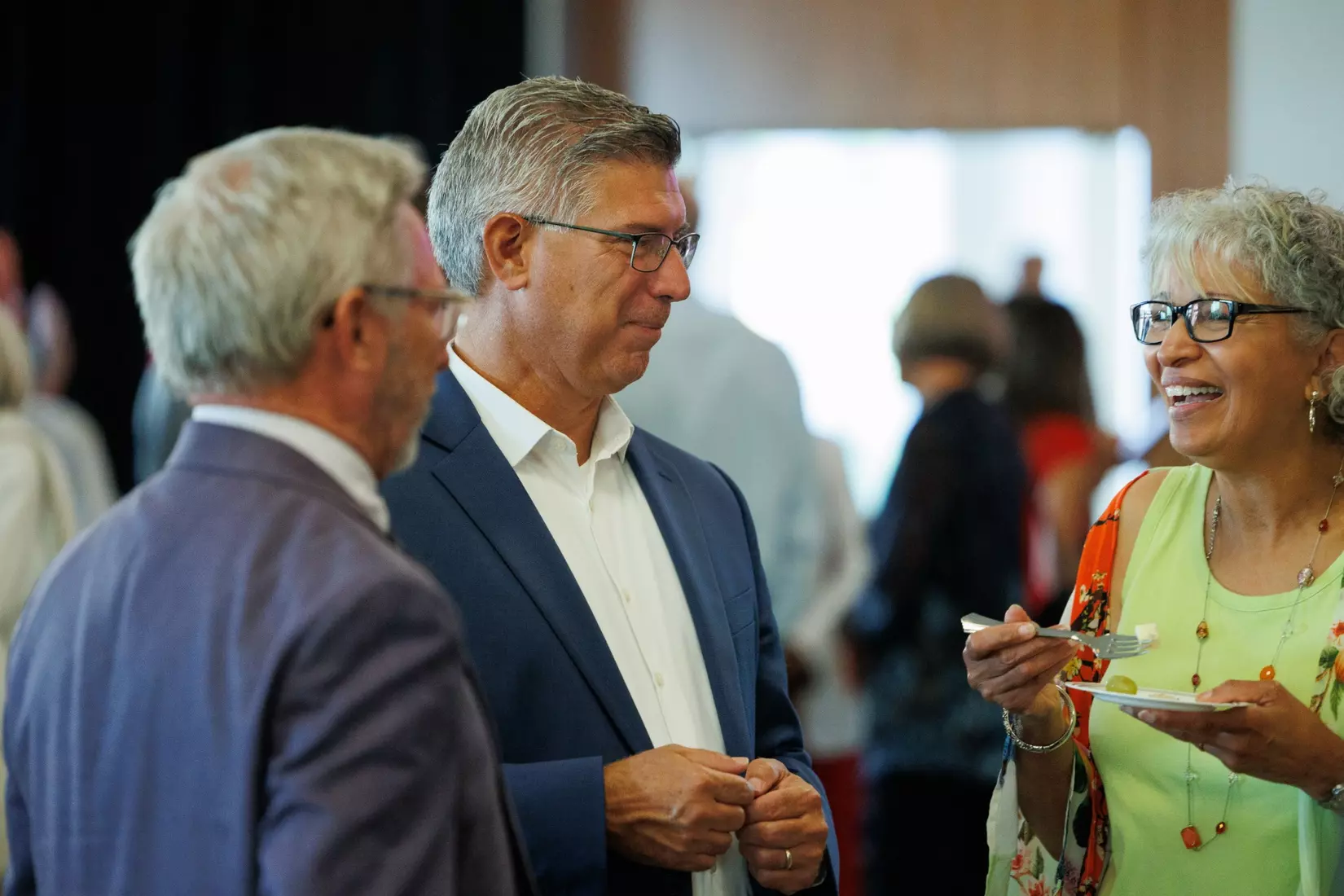 The 2023 Athletics Hall of Fame Banquet is photographed in the Alumni Ballroom on September 8th, 2023. (Photo by: Matt Reynolds)