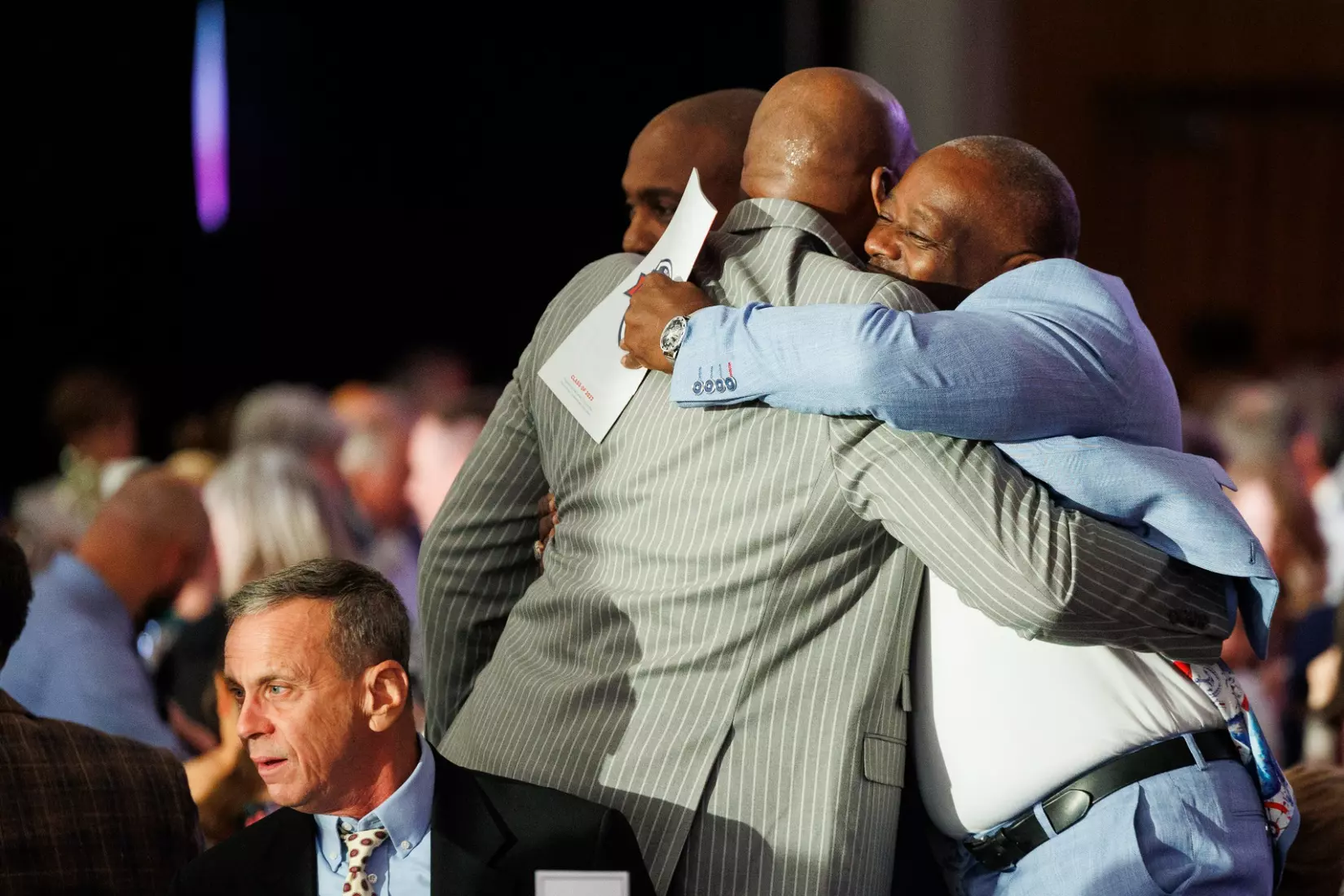 The 2023 Athletics Hall of Fame Banquet is photographed in the Alumni Ballroom on September 8th, 2023. (Photo by: Matt Reynolds)