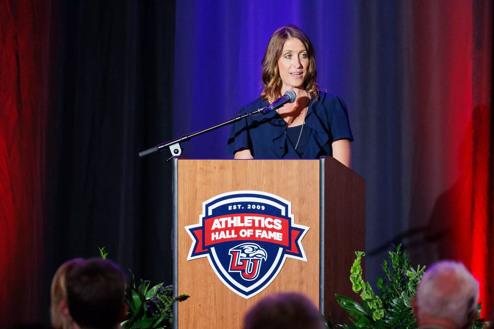 The 2023 Athletics Hall of Fame Banquet is photographed in the Alumni Ballroom on September 8th, 2023. (Photo by: Matt Reynolds)