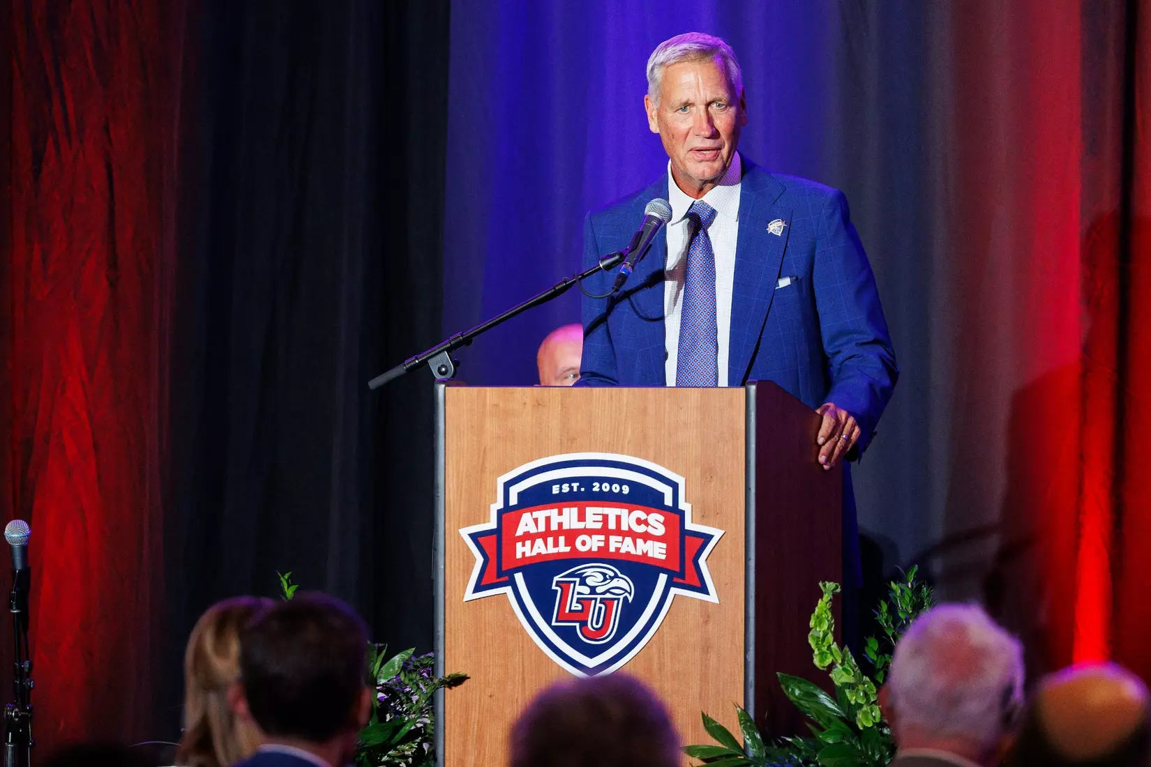 The 2023 Athletics Hall of Fame Banquet is photographed in the Alumni Ballroom on September 8th, 2023. (Photo by: Matt Reynolds)