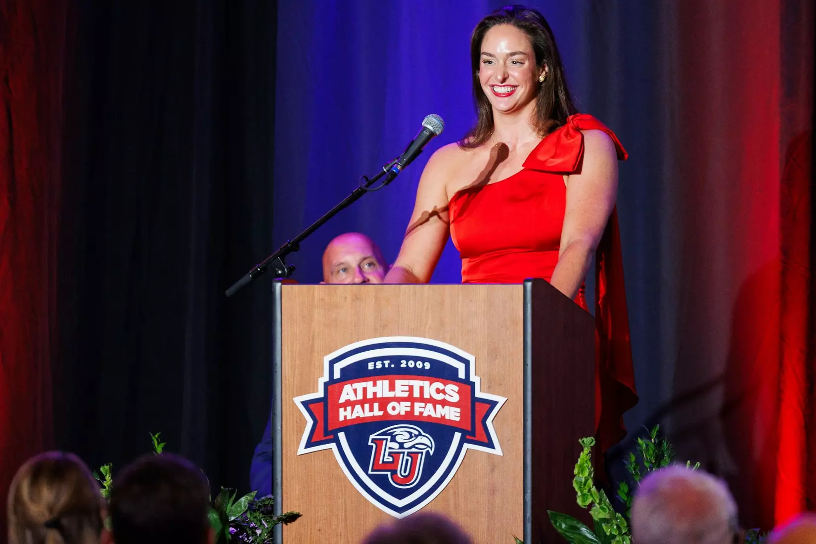 The 2023 Athletics Hall of Fame Banquet is photographed in the Alumni Ballroom on September 8th, 2023. (Photo by: Matt Reynolds)