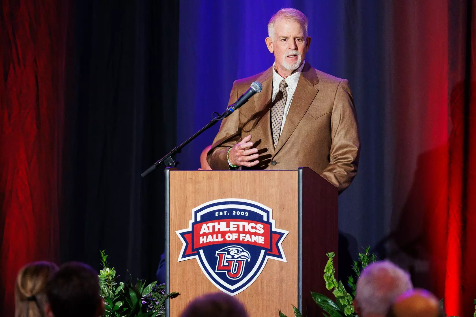 The 2023 Athletics Hall of Fame Banquet is photographed in the Alumni Ballroom on September 8th, 2023. (Photo by: Matt Reynolds)
