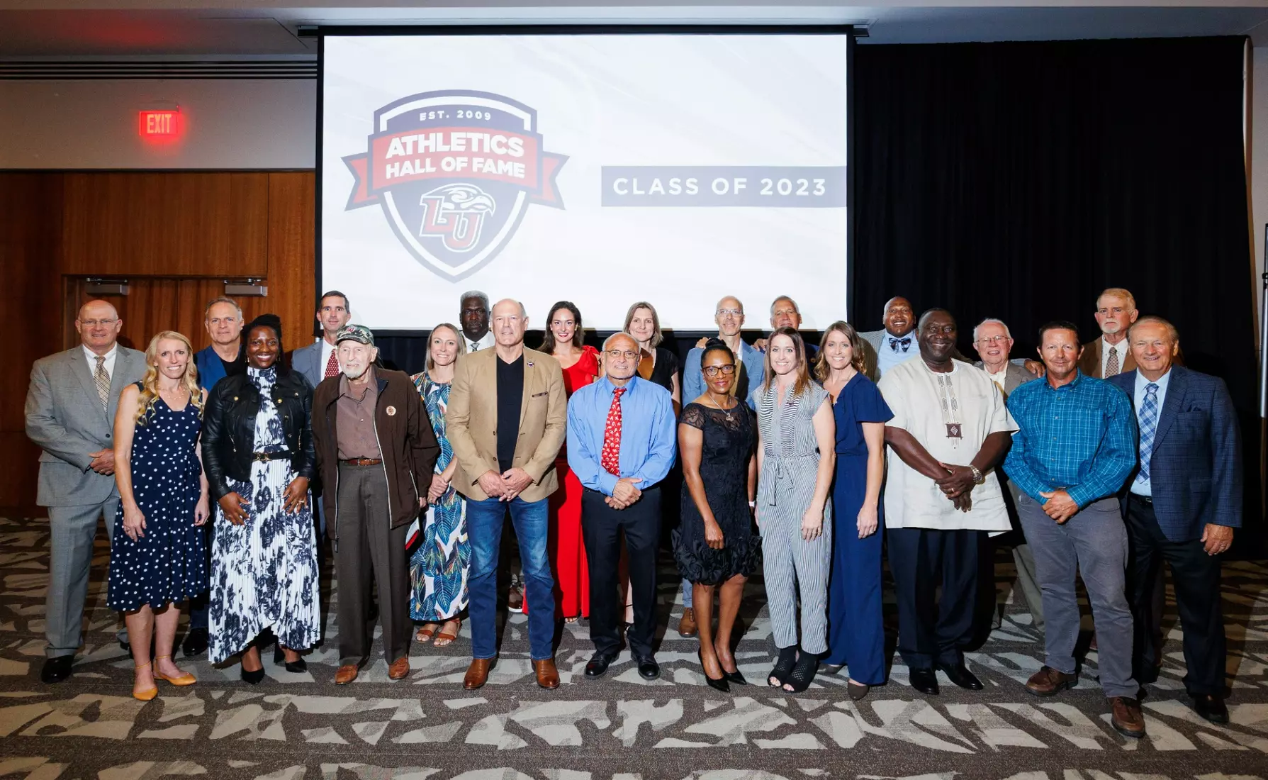 The 2023 Athletics Hall of Fame Banquet is photographed in the Alumni Ballroom on September 8th, 2023. (Photo by: Matt Reynolds)