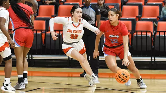 Asia Boone Dribbling at Sam Houston