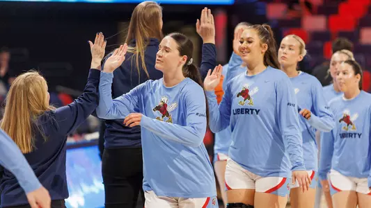 Women's Basketball Pregame High Fives vs. Jax State