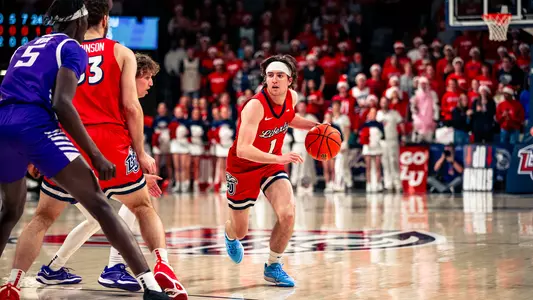 Liberty Men’s Basketball vs. GCU on December 9th, 2023. (Photo by Cassidy Paxton)
