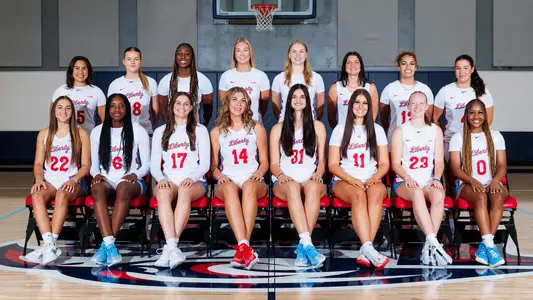 2024-25 Liberty WBB Team Photo - Players Only