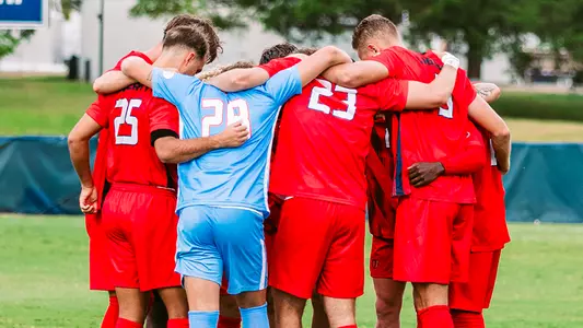 Men's Soccer - Pregame Huddle