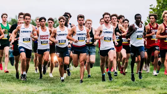 Men's XC Start at 2024 Liberty Challenge
