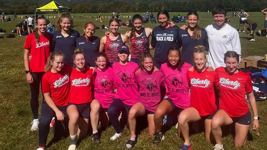Women's Team after 2024 Roanoke XC Invitational