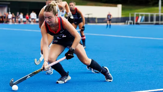 The Liberty University Field Hockey Team faces UNC at the East Campus Fields on September 22, 2024. (Photo By: Kendall Tidwell)