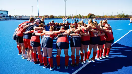 Liberty University’s Field Hockey team faces Quinnipiac in a match at Liberty University’s Field Hockey Stadium on October 18th, 2024. (Photo by Ryan Anderson)