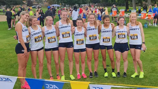 Women's Team after 2024 Joe Piane ND Invitational