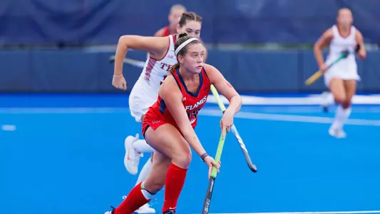 Liberty University’s Field Hockey team faces Temple University at Liberty University’s Field Hockey Stadium on October 4th, 2024. (Photo by Ryan Anderson)