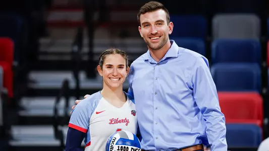 Erica Lowery 1,000th Career Dig Recognition