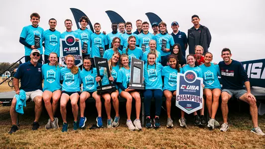 2024 CUSA Men's and Women's XC Team Champion Photo