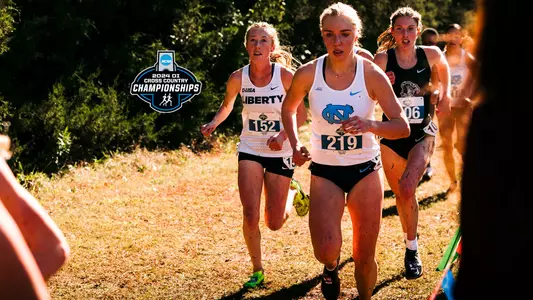 Adelyn Fairley in Pack at XC Regionals 2024