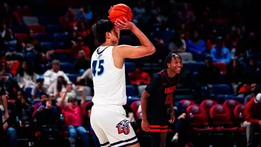 Men's Basketball Recap Photo Kai Yu vs. Central Penn Nov. 29, 2024