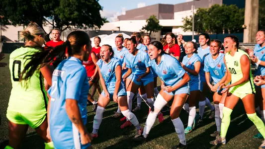 WSOC Celebrate before game