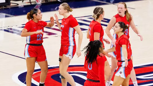 High Fives During Duke Game