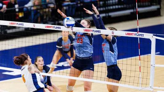 Madison Blane and Kate Gammer Block vs. UTEP 2024