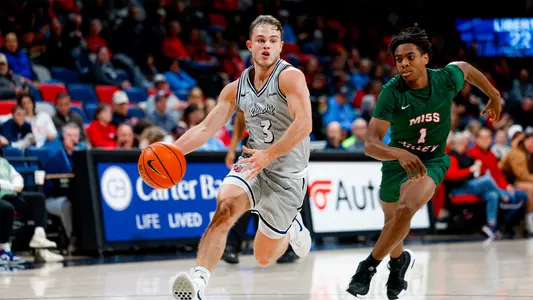Liberty University Men’s basketball vs Mississippi Valley State that is photographed in the Liberty Arena on December 7, 2024 (Photo taken by Jessie Jordan)
