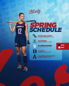 Liberty Field Hockey Spring 2024 Schedule Graphic