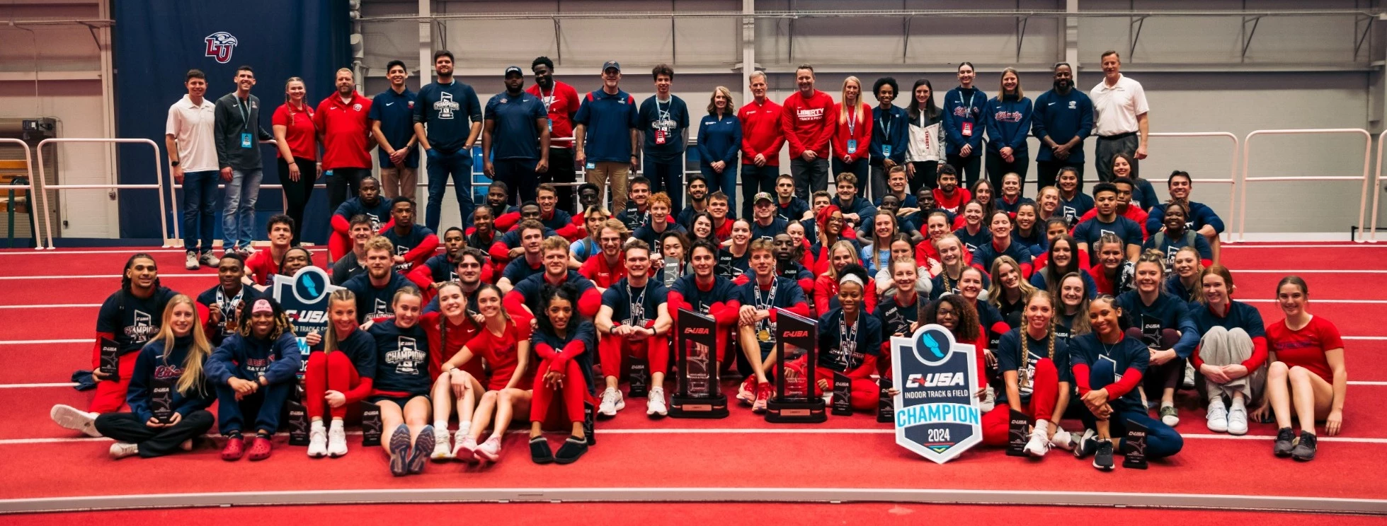 2024 CUSA Indoor Team Champion Photo