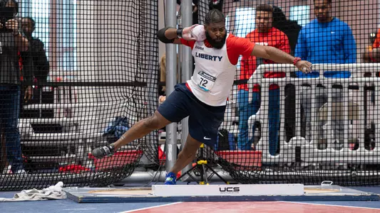 Warren Barrett at 2024 CUSA Indoor