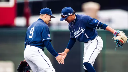 Baseball - Sweatt and Marsh Handshake 2-24-24