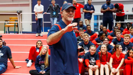 Lance Bingham after 2024 CUSA Indoor