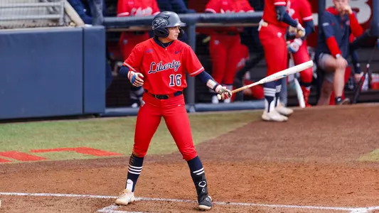 Liberty Softball Faces Penn State at the Liberty Softball Fields on February 23, 2024 (Photographed by: Kendall Tidwell)