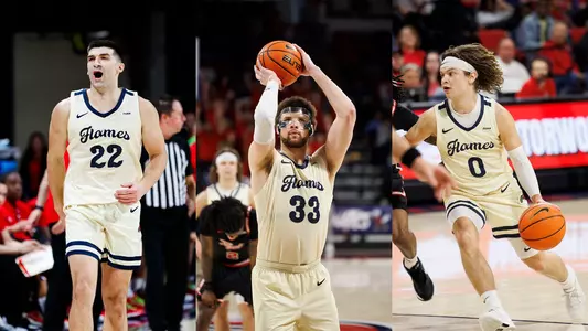Men's Basketball Kyle Rode, Shiloh Robinson & Colin Porter CSC Acad