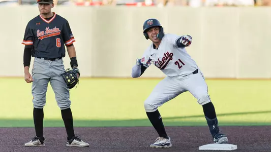 Baseball - Dye Celebration after tying game with double 3-28-24