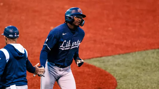 Baseball - C Foster Greeted by Coach Jackson 4-19-24