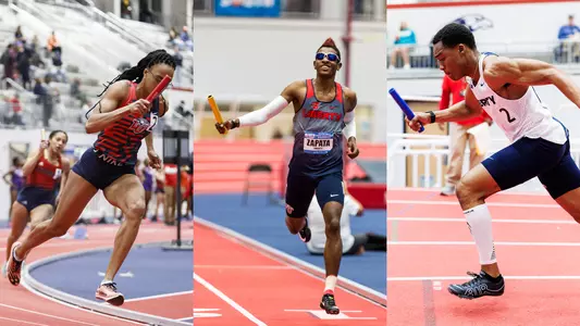 Reese Webster, Alejandro Perlaza Zapata, Omari Lewis Relay