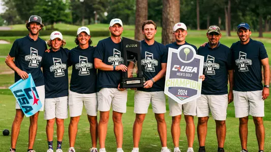 Men's Golf - CUSA Championship Team Photo (04-25-24)