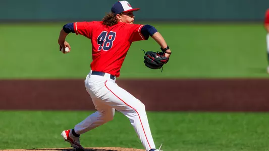 Swink throwing pitch