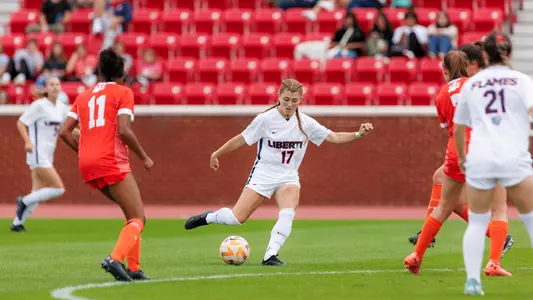 Monteith kicking ball