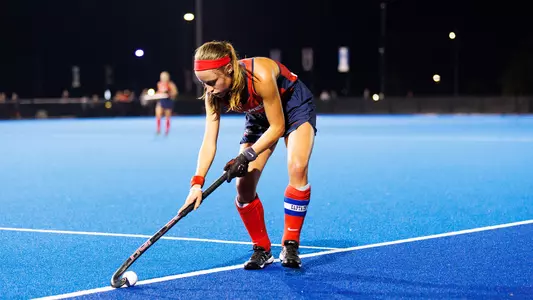 Underwood holding ball